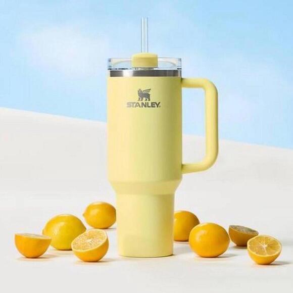 Stanley Quencher H2.0 FlowState Tumbler - Lemonade  30oz - Picture 1 of 8